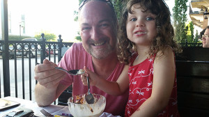 I think you have something on your face, Mia