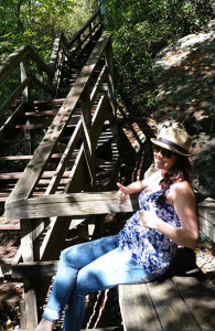 So pregnant, SO many stairs