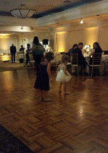 New friends getting down on the dance floor