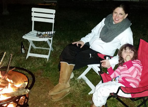 Mommy and sleepy Miabella